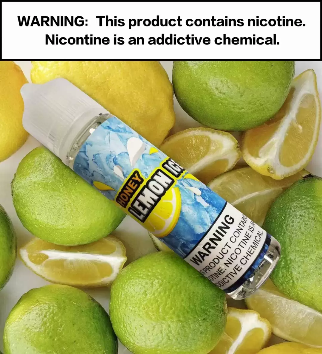 美國 HONEY LEMON ICE 60ML 檸檬之淚 蜂蜜檸檬冰 大煙油