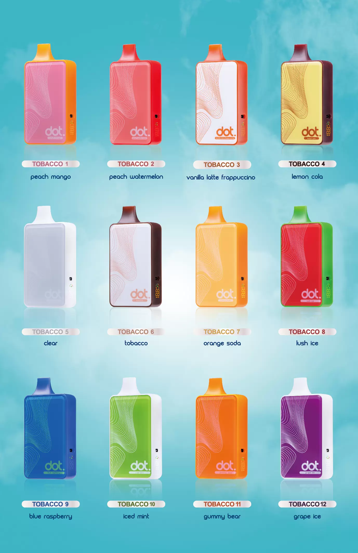 DOT.V2 10000PUFFS 5% 一次性拋棄式
